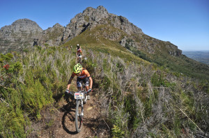 Yolande Speedy auf dem Trail Kelvin Trautman/Cape Epic/SPORTZPICS