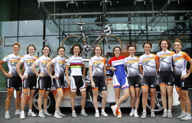 presentation of the Rabo  Liv Women Cycling Team 2014
